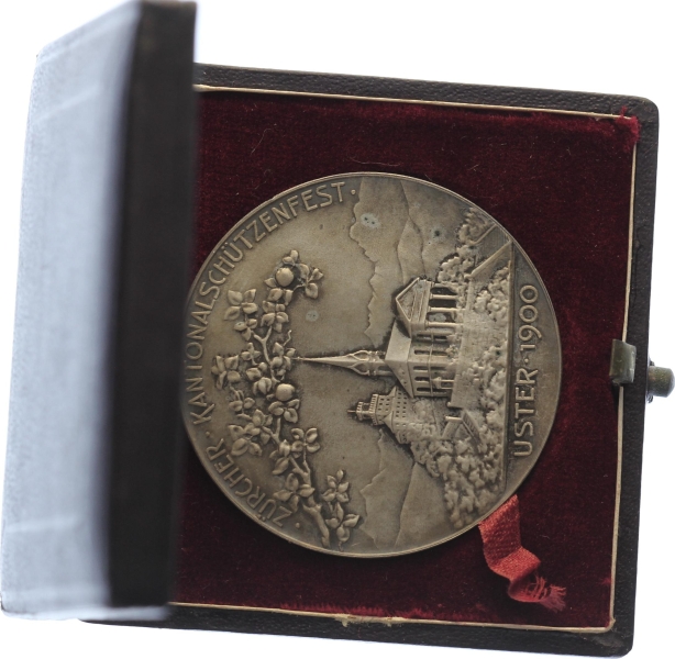 1900 Uster - Silber - Kantonales Schützenfest Zürich